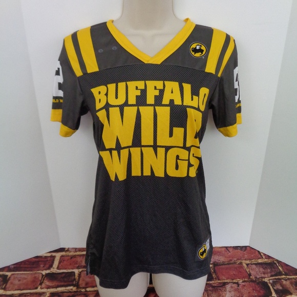 Buffalo Wild Wings Tops Womans Uniform Jersey Xs Poshmark